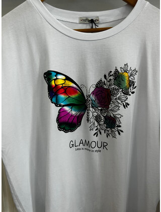 MADE WITH LOVE BUTTERFLY T-SHIRT 3434