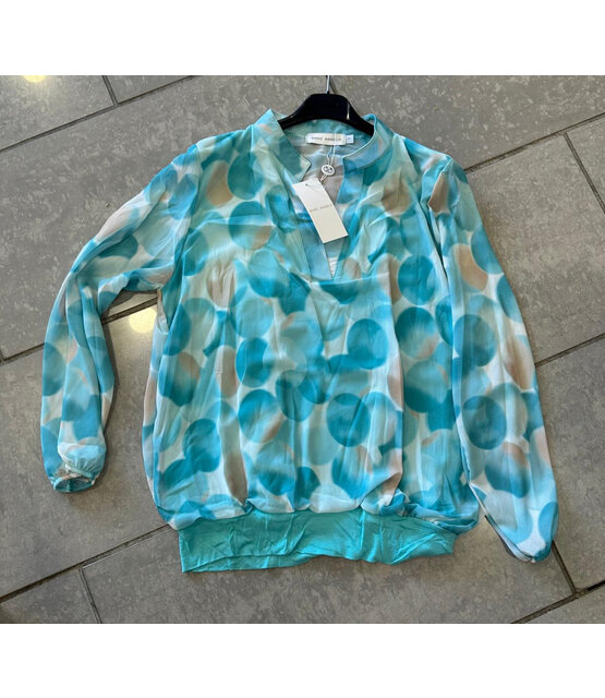 MARC ANGELO CIRCLE PRINT TOP 7036 MARC ANGELO CIRCLE PRINT TOP 7036