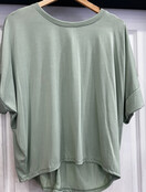 MADE IN ITALY SHORT SLEEVE TOP 7676