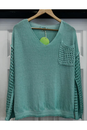 MADE IN ITALY POCKET  KNIT 1212