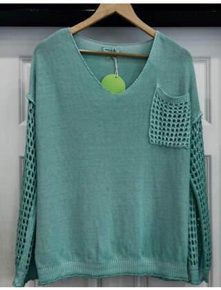 MADE IN ITALY POCKET  KNIT 1212