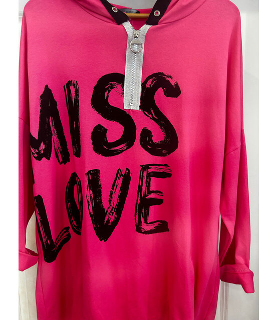 LISA MODA HOODED TOP 5946