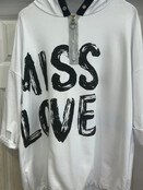 LISA MODA HOODED TOP 5946