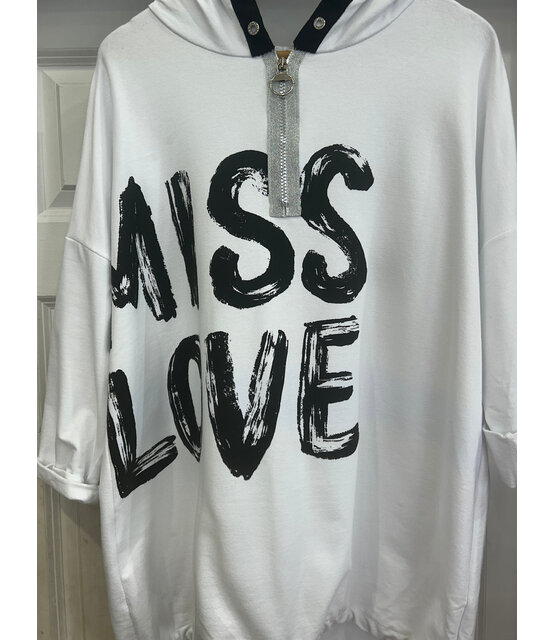 LISA MODA HOODED TOP 5946