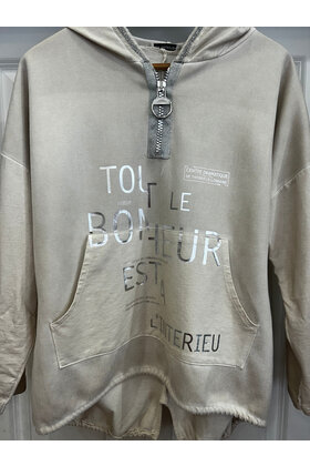 NEW COLLECTION ZIP HOODY 5454