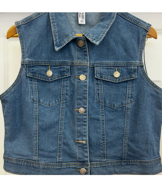 NAIFF DENIM WAISTCOAT 875