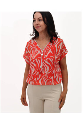 KATE & PIPPA EVA ZIP BAND  TOP