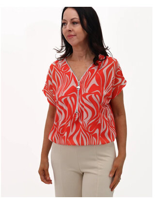 KATE & PIPPA EVA ZIP BAND  TOP