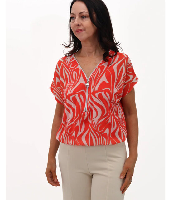 KATE & PIPPA EVA ZIP BAND  TOP KATE & PIPPA EVA ZIP BAND  TOP