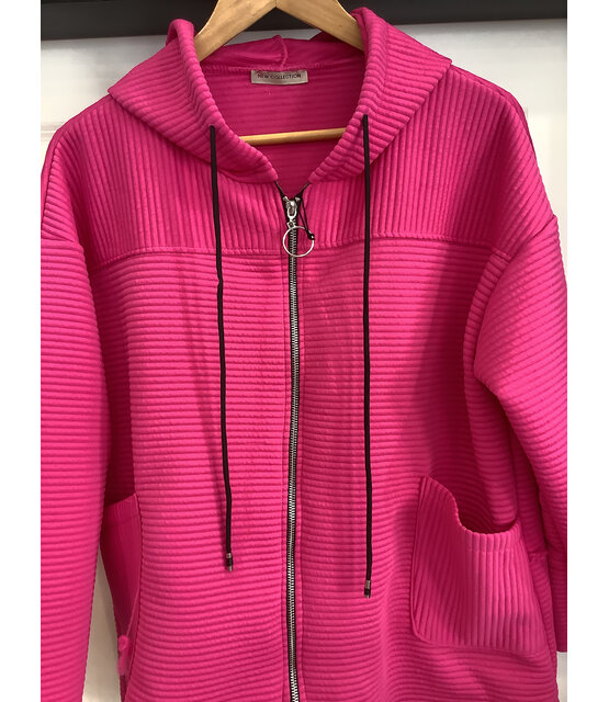FASHION LADY RIBBED JACKET 1000