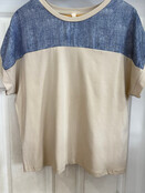 MADE IN ITALY SHIRT SLEEVE TOP 555