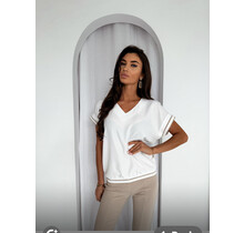 EMI V-NECK TOP 3333