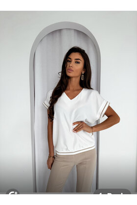 EMI V-NECK TOP 3333