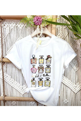 Y. WOMAN PERFUME TSHIRT 5555