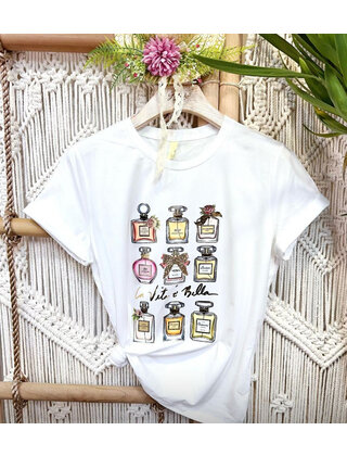 Y. WOMAN PERFUME TSHIRT 5555