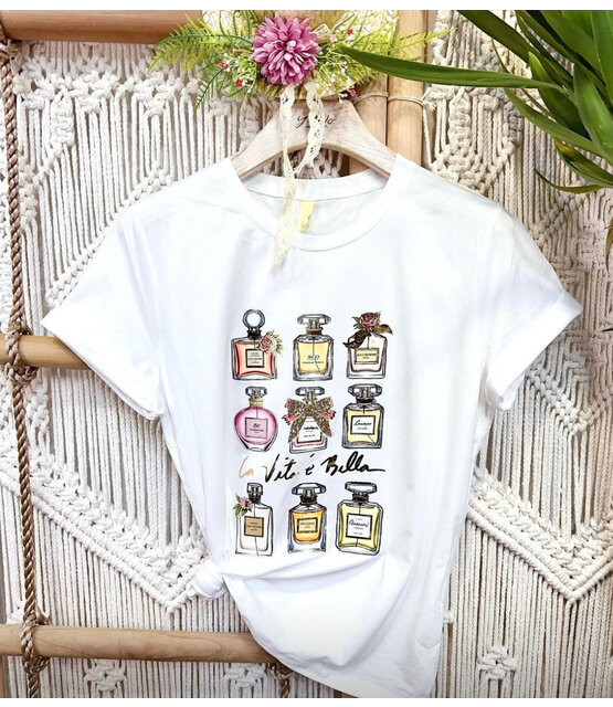 Y. WOMAN PERFUME TSHIRT 5555