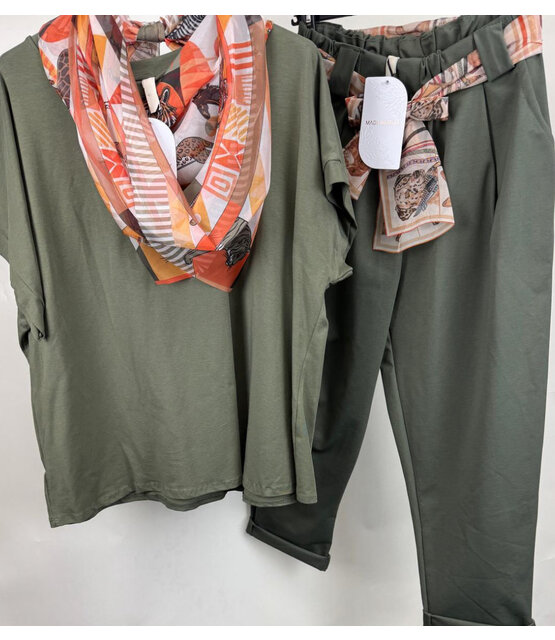 MADE IN ITALY BELT JOGGERS 1321