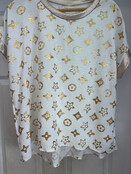 ITALY MODA PRINT TOP 231