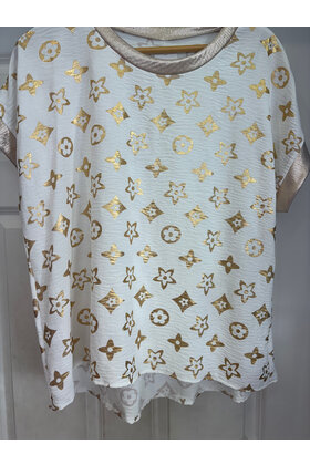 ITALY MODA PRINT TOP 231