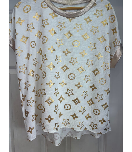 ITALY MODA PRINT TOP 231