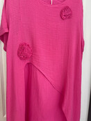 NEW COLLECTION OVERSIZED LINEN DRESS 344