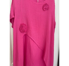 NEW COLLECTION OVERSIZED LINEN DRESS 344