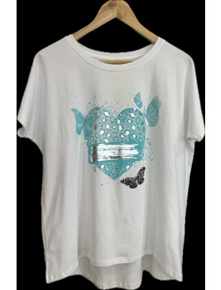 MITICA & CO HEART TSHIRT 453