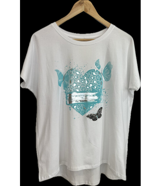 MITICA & CO HEART TSHIRT 453