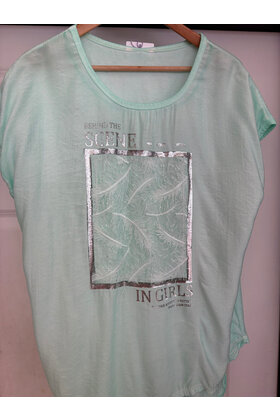 NEW COLLECTION FEATHER TOP 099