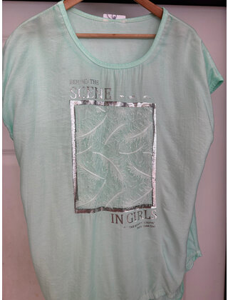 NEW COLLECTION FEATHER TOP 099