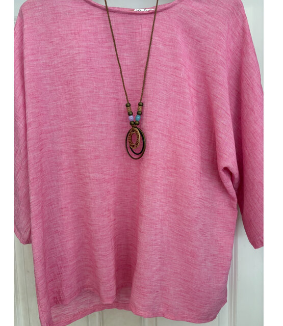 MADE WITH LOVE NECKLACE TOP 566