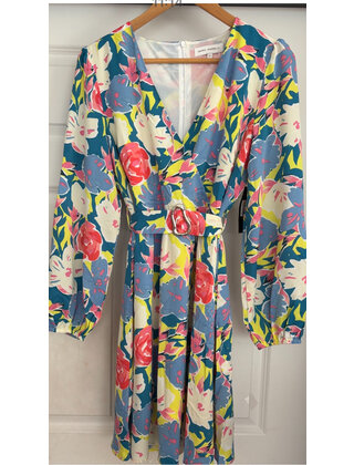 MARC ANGELO PRINTED SHORT DRESS 8204