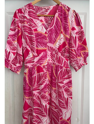 MARC ANGELO 3/4 SLEEVE DRESS 0103