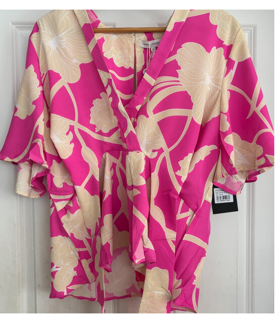 MARC ANGELO SHORT SLEEVE TOP 8129