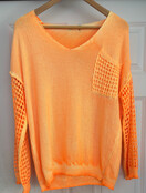 M & G V- NECK KNIT 141
