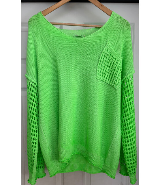 M & G V- NECK KNIT 141