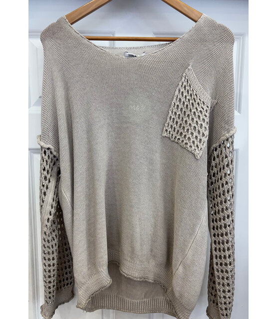 M & G V- NECK KNIT 141