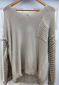 M & G V- NECK KNIT 141