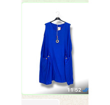 NEW COLLECTION SLEEVELESS NECKLESS TUNIC DRESS 5192