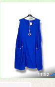 NEW COLLECTION SLEEVELESS NECKLESS TUNIC DRESS 5192