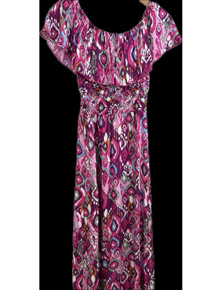 EVELIN PRINTED SUN DRESS 2861