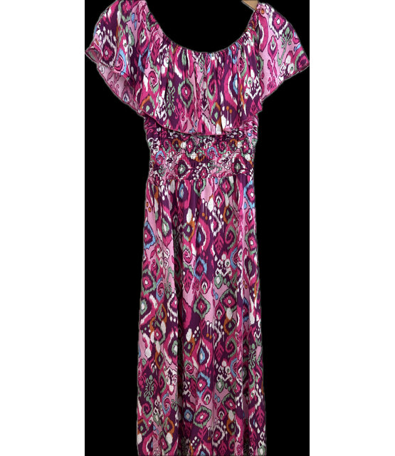 EVELIN PRINTED SUN DRESS 2861