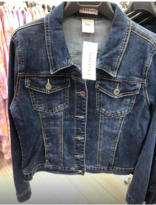 CHOKLATE DENIM JACKET 4576