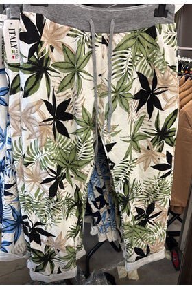 ITAKY MODA PRINT JOGGERS 3456