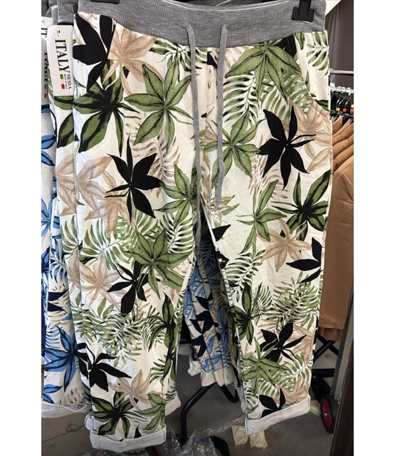 ITAKY MODA PRINT JOGGERS 3456
