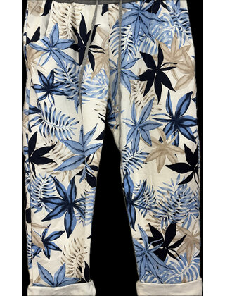ITALY MODA FLORAL PRINT JOGGER 300