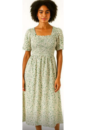 MARC ANGELO SHORT SLEEVE SUN DRESS 3480