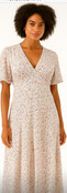PIXIE DAISY V-NECK PRINT DRESS 1099 PIXIE DAISY V-NECK PRINT DRESS 1099
