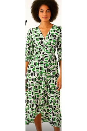 MARC ANGELO PRINT DRESS 3707