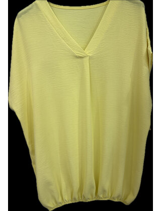 NEW COLLECTION OVERSIZED V-NECK TOP 1423